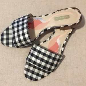 Louise et Cie gingham sandals